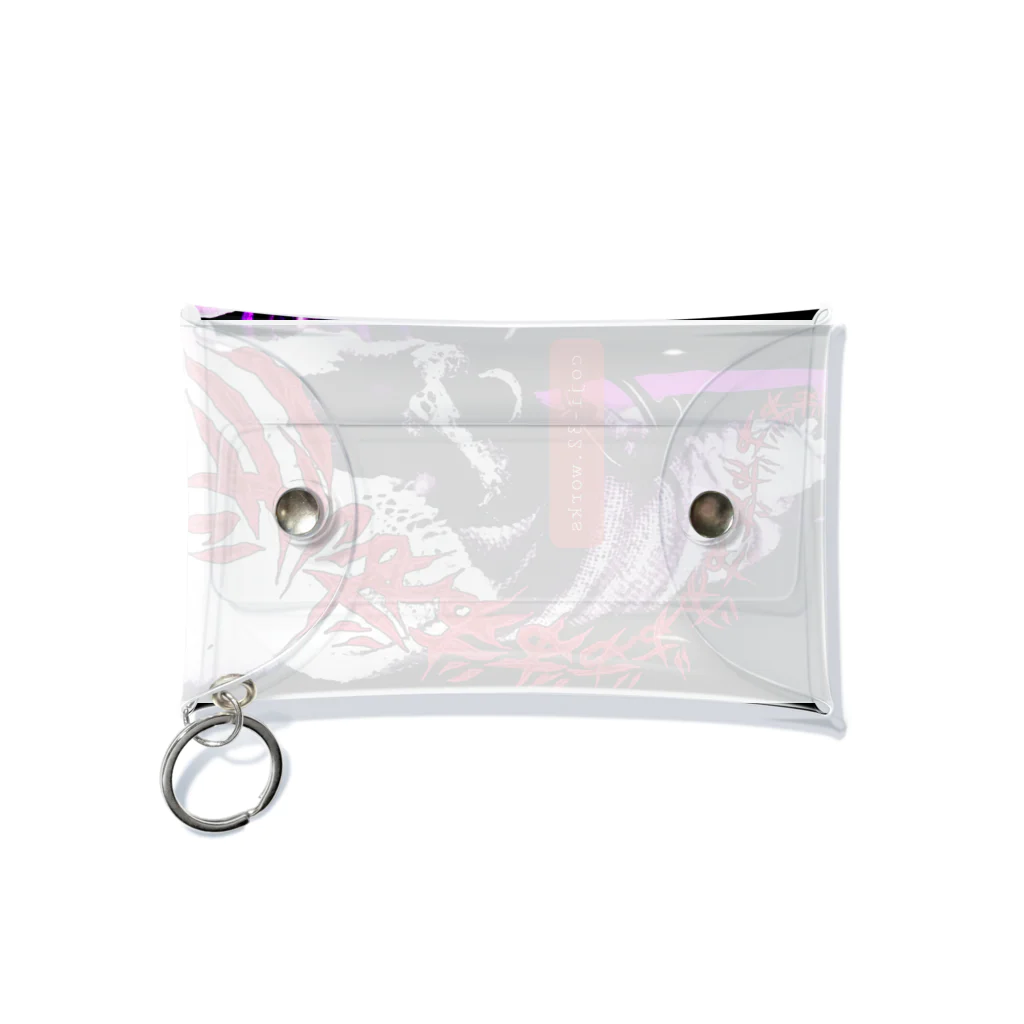 coji-32_worksの鍵の子SCREAM Mini Clear Multipurpose Case