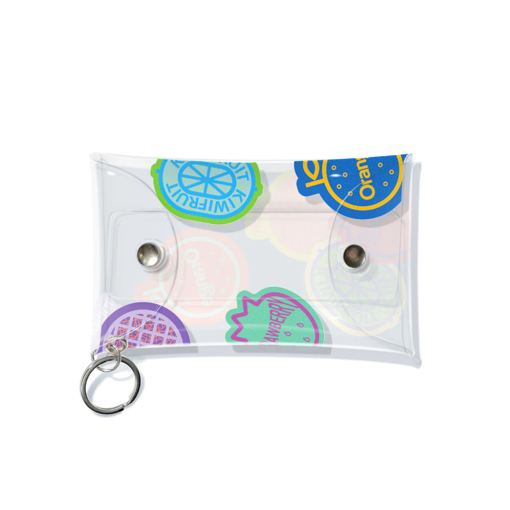 pazooのfruits Mini Clear Multipurpose Case