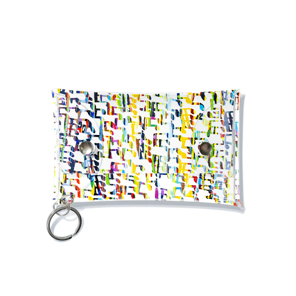 otoshimono-music shopのcolorful music Mini Clear Multipurpose Case