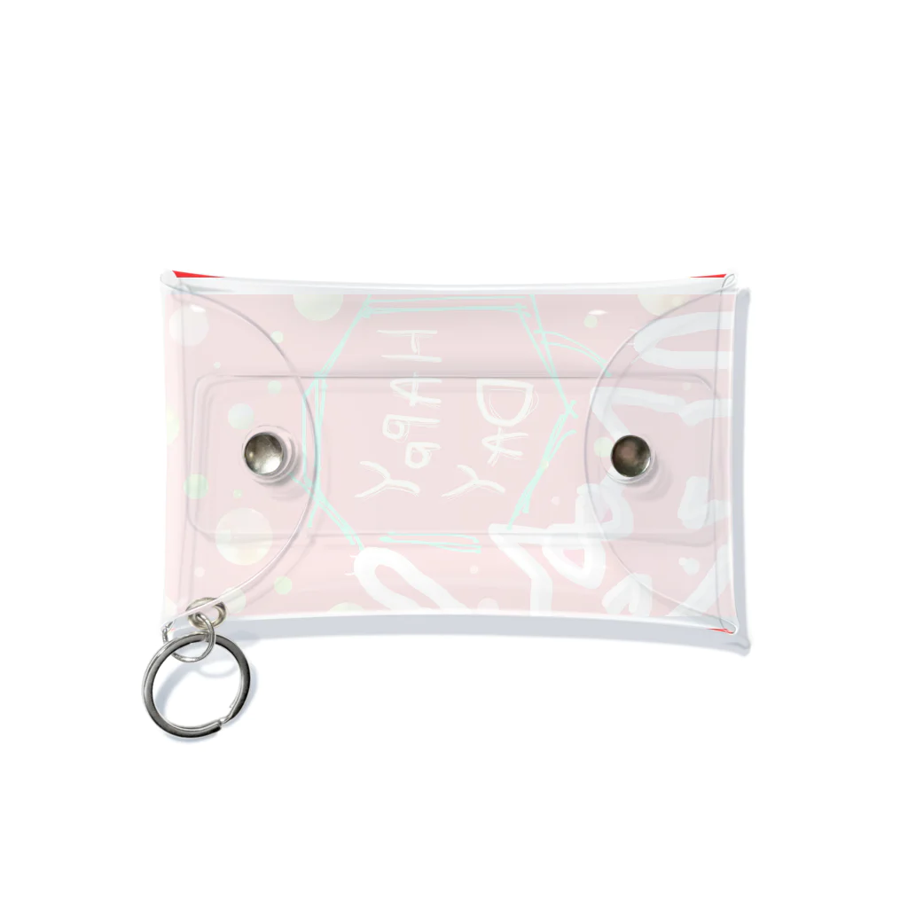 HOME-HASUのはぴねこ Mini Clear Multipurpose Case