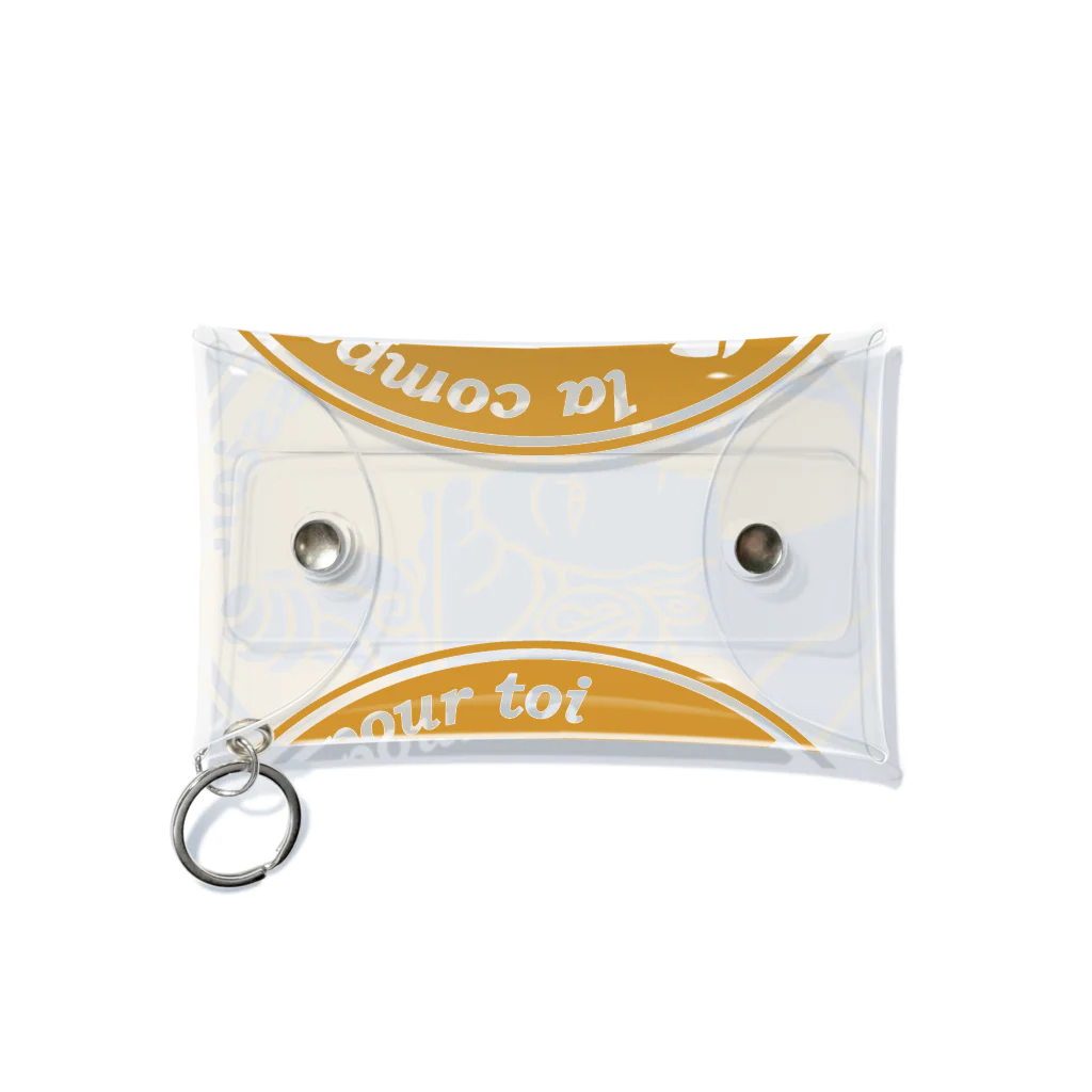 Bo tree teeのCameo (beige) Mini Clear Multipurpose Case