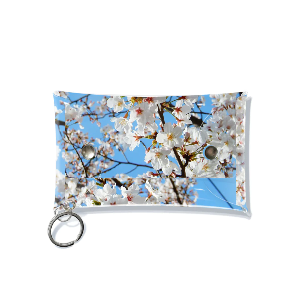 3A5のcherryblossoms2_aR Mini Clear Multipurpose Case