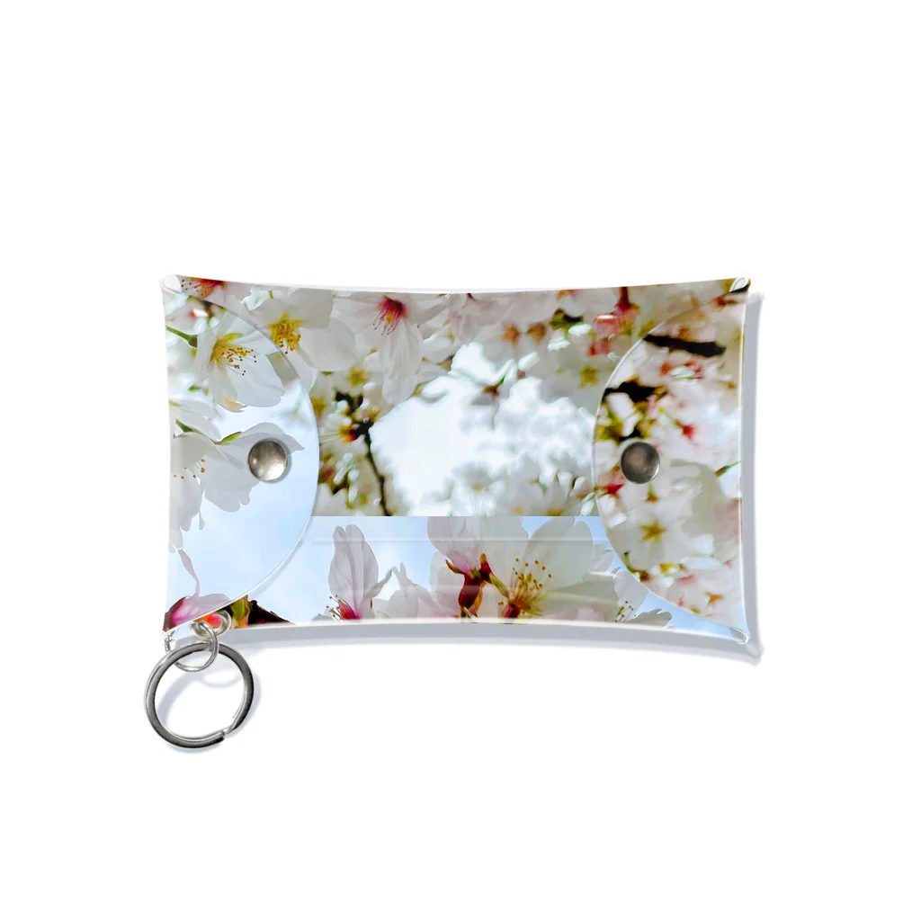 nyao_nyaoの桜 Mini Clear Multipurpose Case