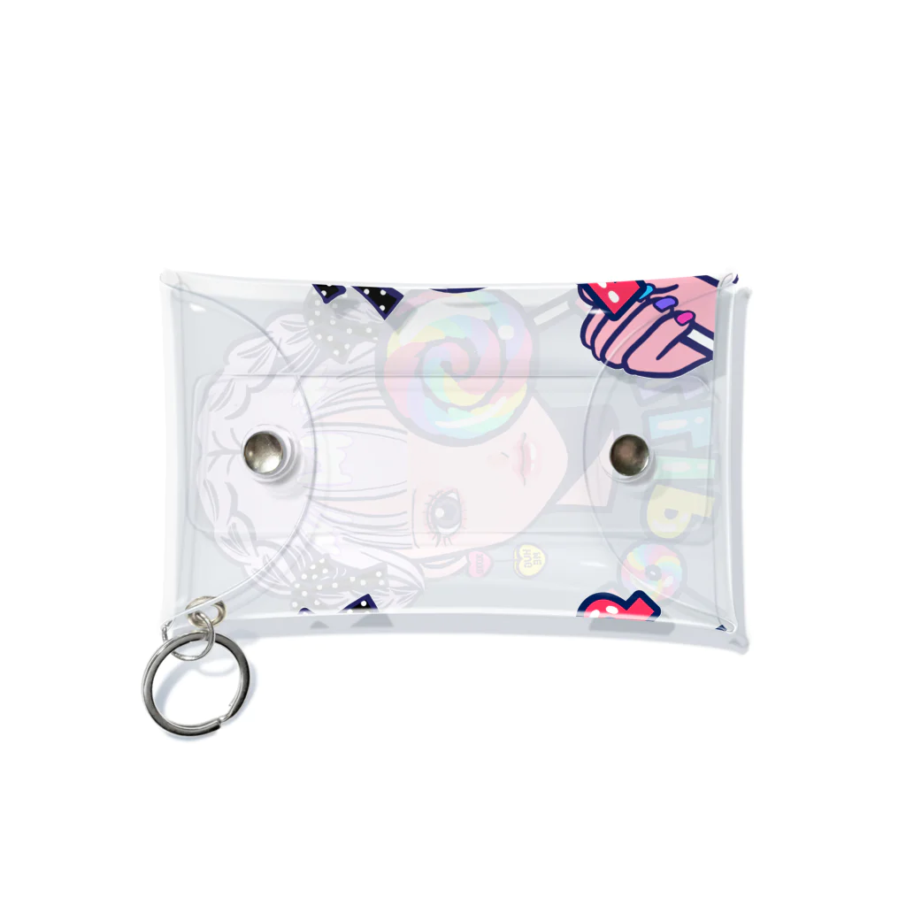 ADORABLE GIRL'SのLOLLI POP Mini Clear Multipurpose Case