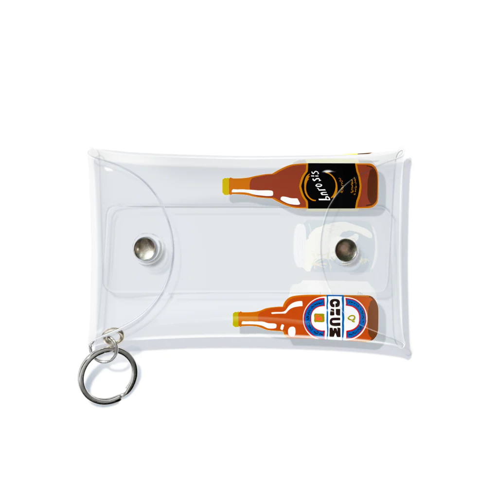 hughieのBEER Mini Clear Multipurpose Case