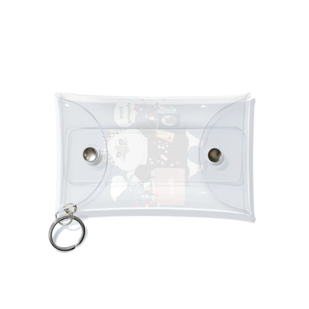 fupifupiのshopping ネコチャン Mini Clear Multipurpose Case