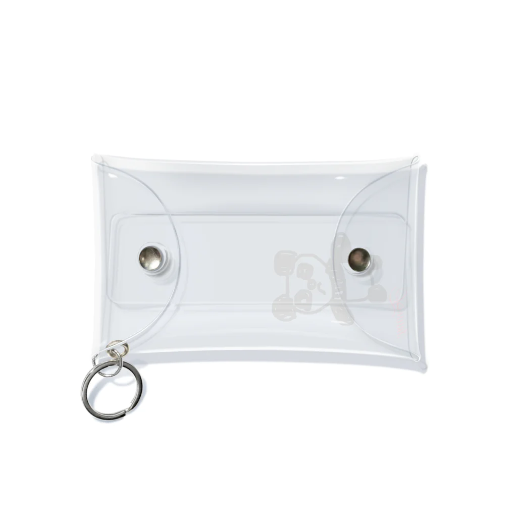 Tommyのパンダ Mini Clear Multipurpose Case