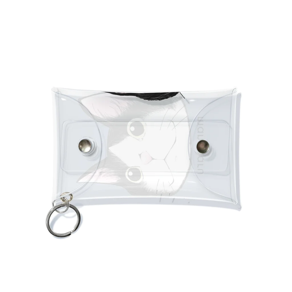 mao*maoのman maru Mini Clear Multipurpose Case