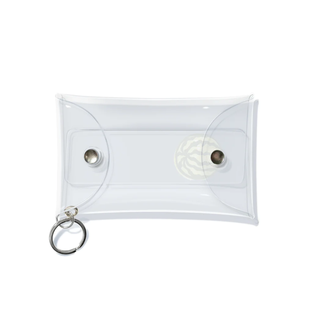 wishingRingの夏はスイカ Mini Clear Multipurpose Case