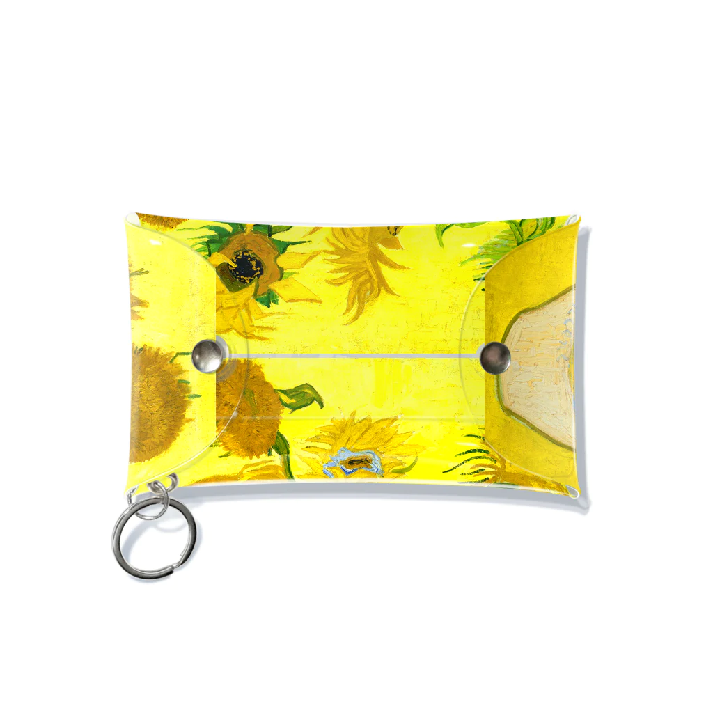 ART のゴッホ/ひまわり　Vincent van Gogh / Sunflowers Mini Clear Multipurpose Case