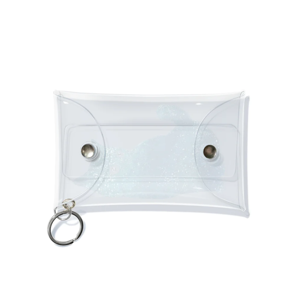 WAMI ARTの宇宙猫 Mini Clear Multipurpose Case