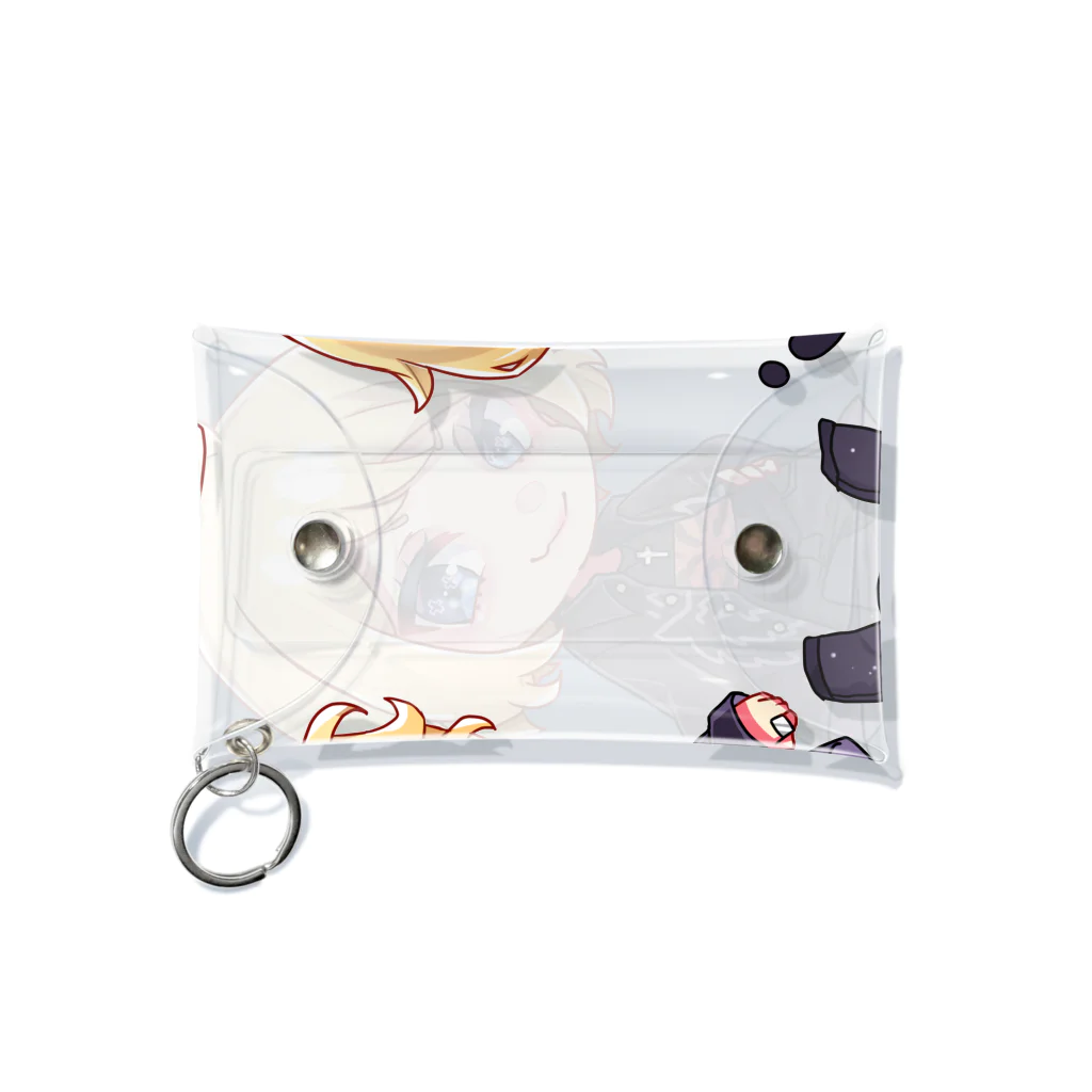 CHISAのRISING SUN Mini Clear Multipurpose Case