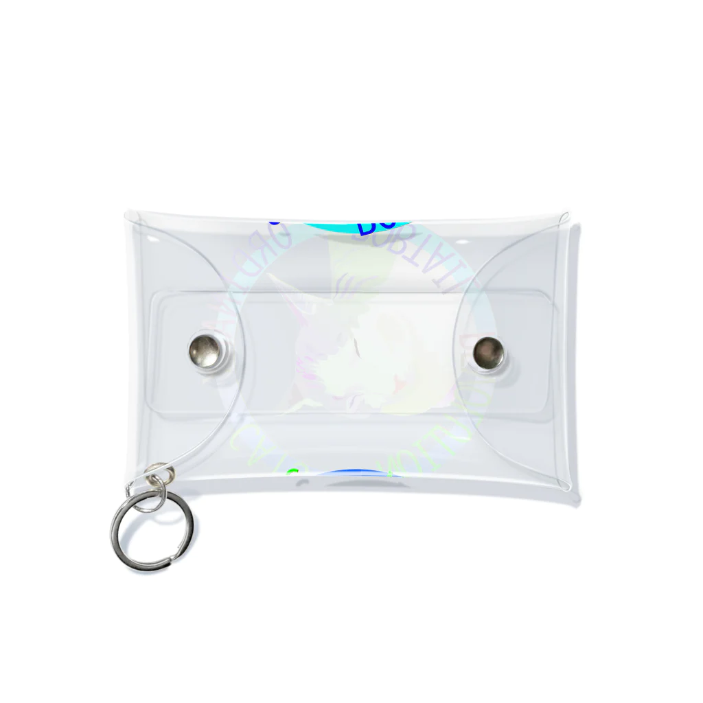 『NG （Niche・Gate）』ニッチゲート-- IN SUZURIのOrdinary Cats05h.t.(冬) Mini Clear Multipurpose Case