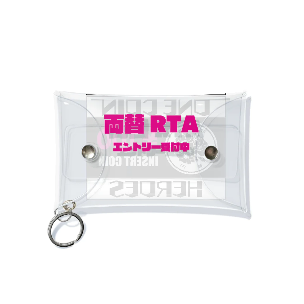 徳島ゲーセンリバース（旧ラブラッシュ）のワンコインヒーローズコインケース Mini Clear Multipurpose Case