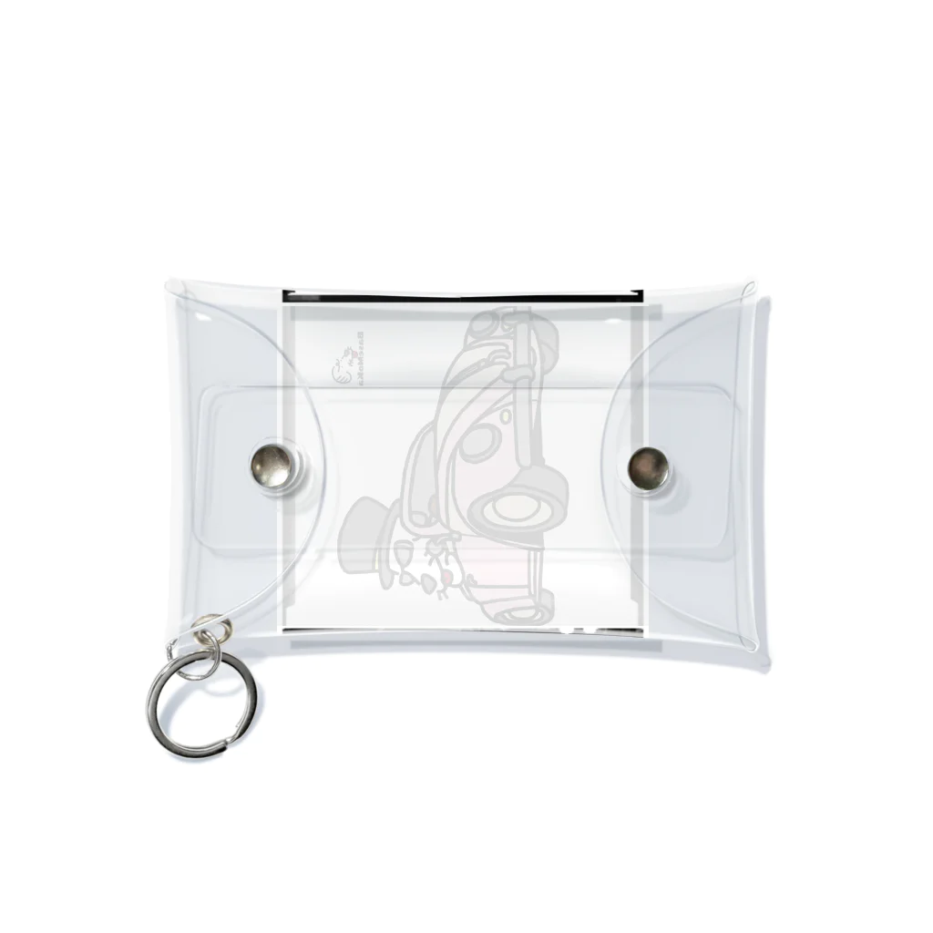 momokarubiのワーゲンとダックスフンド Mini Clear Multipurpose Case