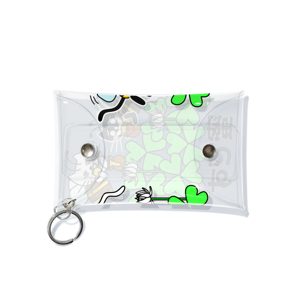 J's Mart 2ndのたまとクロの蜜です Mini Clear Multipurpose Case