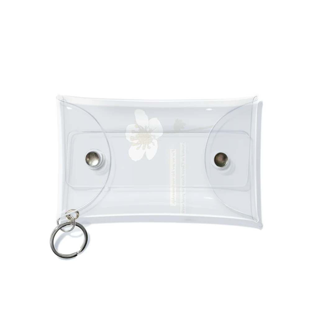 Haneulの花 Mini Clear Multipurpose Case