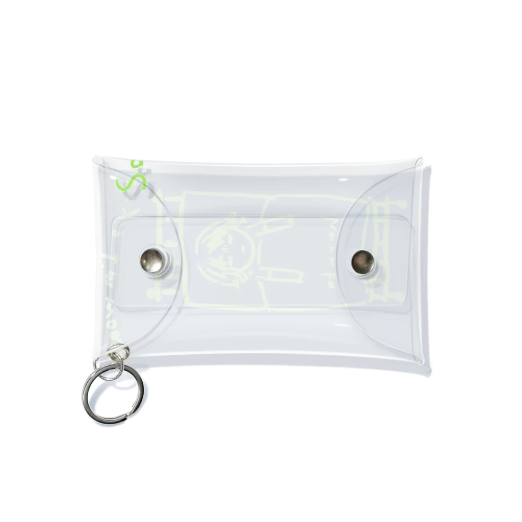 in the bed shop(遥さんのお店)のHaruka is in bed Mini Clear Multipurpose Case