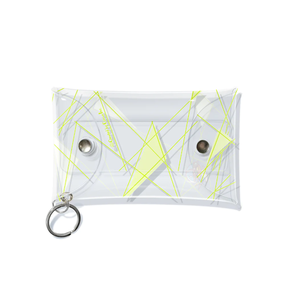 TSUBAME WORKSのlaser light/green Mini Clear Multipurpose Case