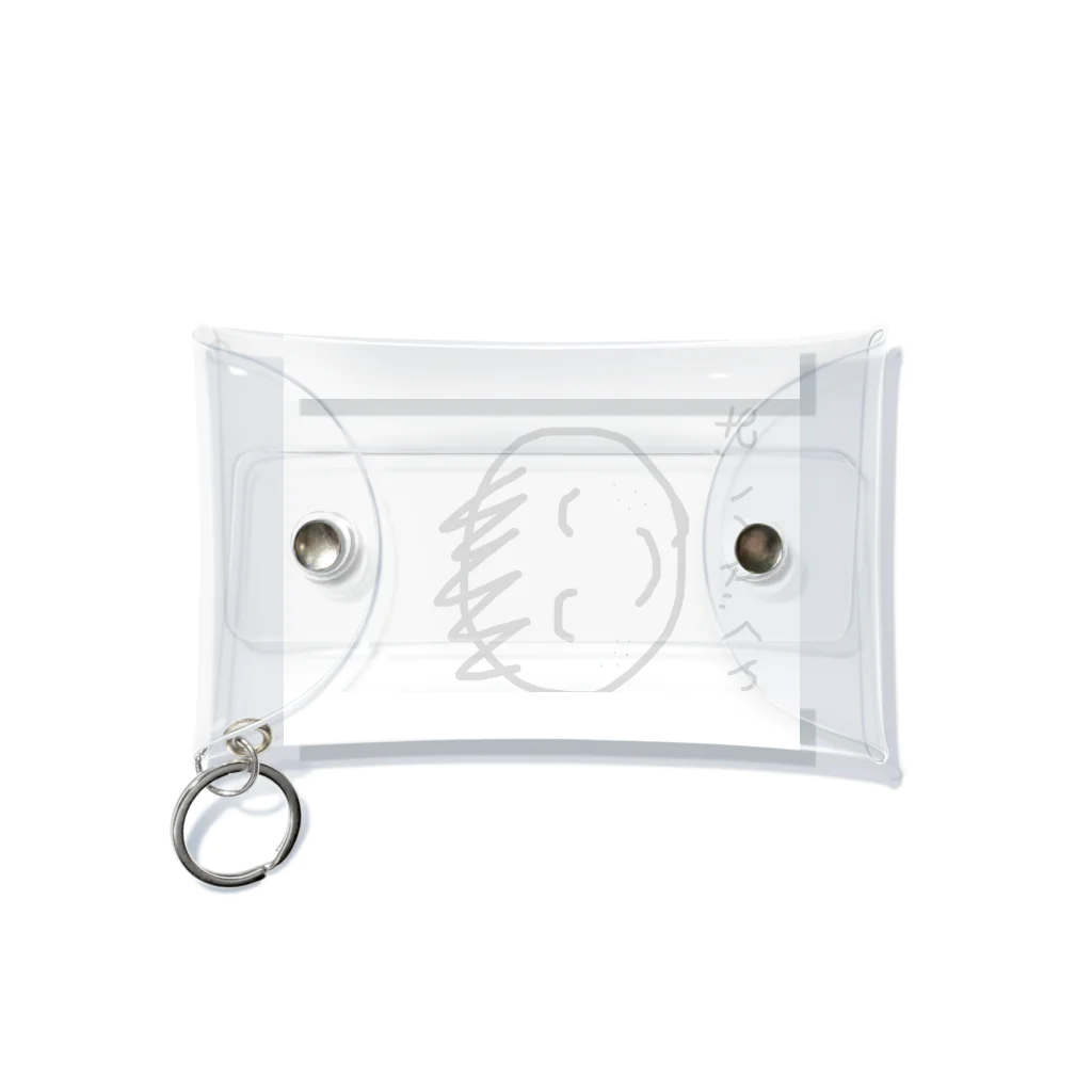 おハゲくんのお父ちゃんのおハゲくん Mini Clear Multipurpose Case