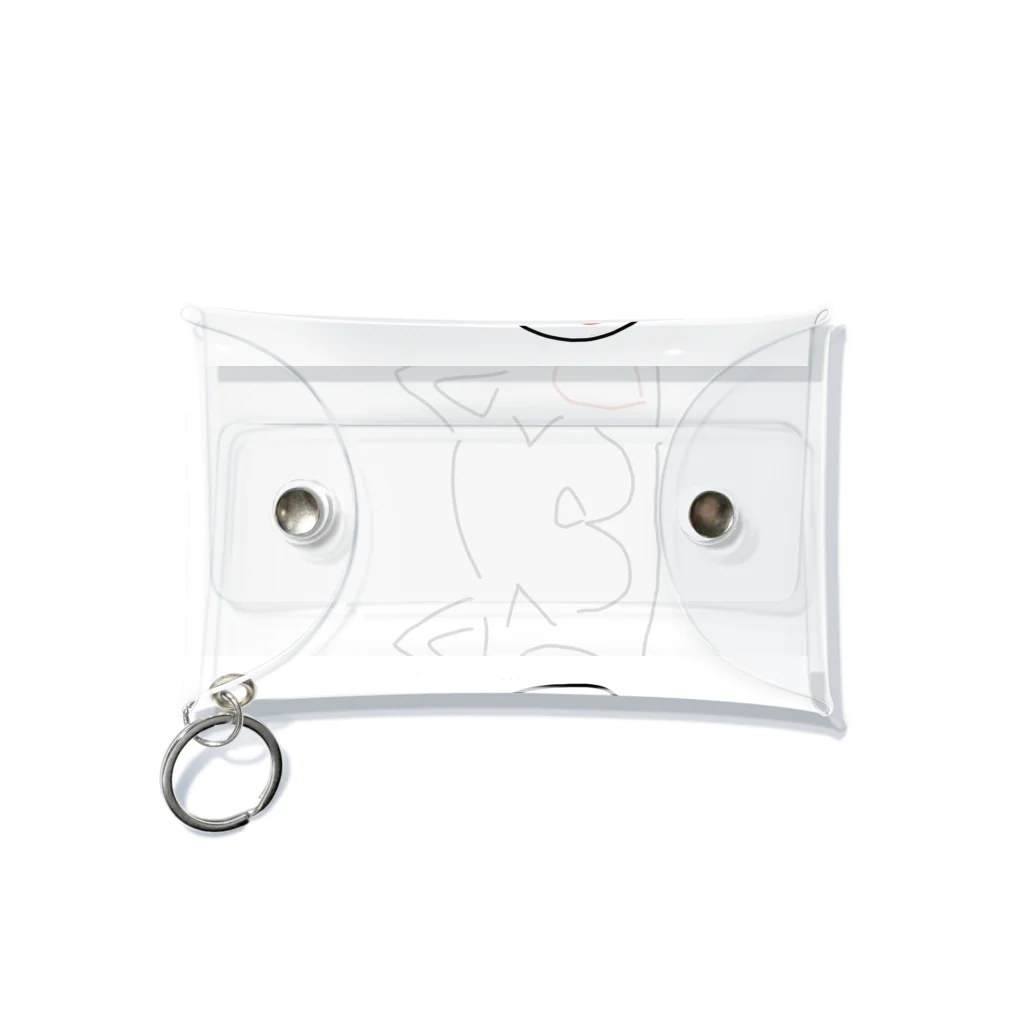 hitominnのタンチャン Mini Clear Multipurpose Case