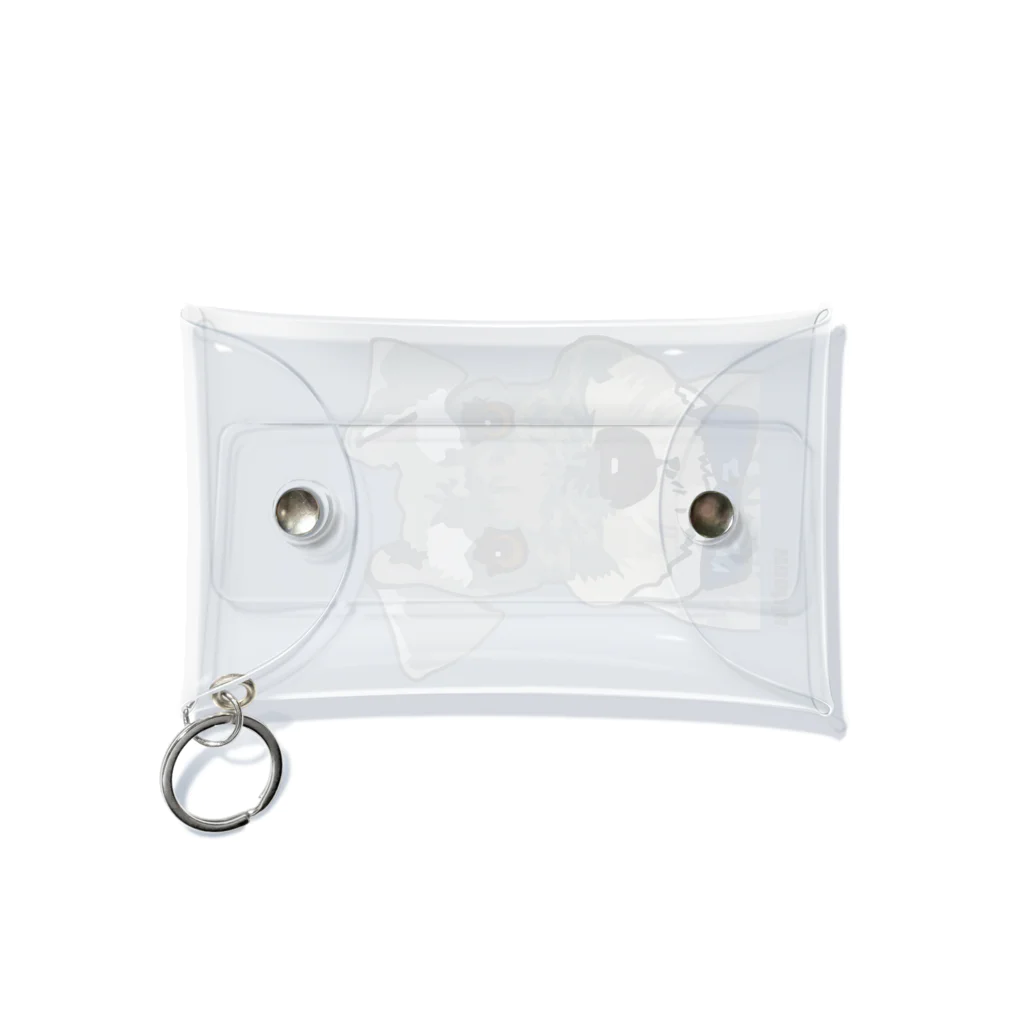 woohlaの蝶ネクタイのシュナ Mini Clear Multipurpose Case