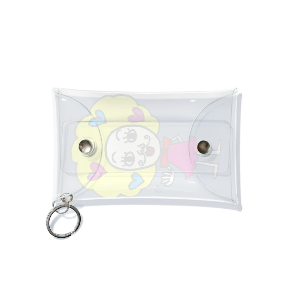 ラブショップのパーティー鼻毛ちゃん Mini Clear Multipurpose Case