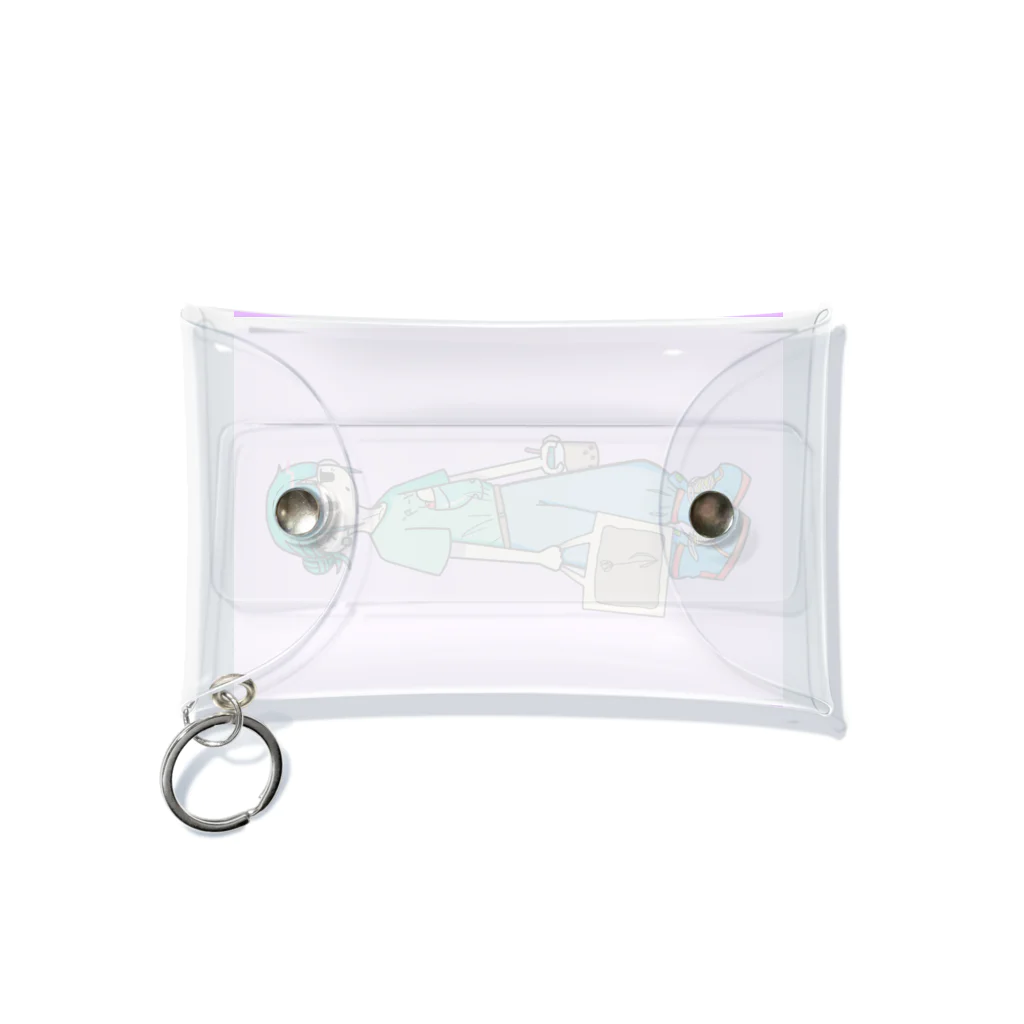 Soolのめろんそーだ Mini Clear Multipurpose Case