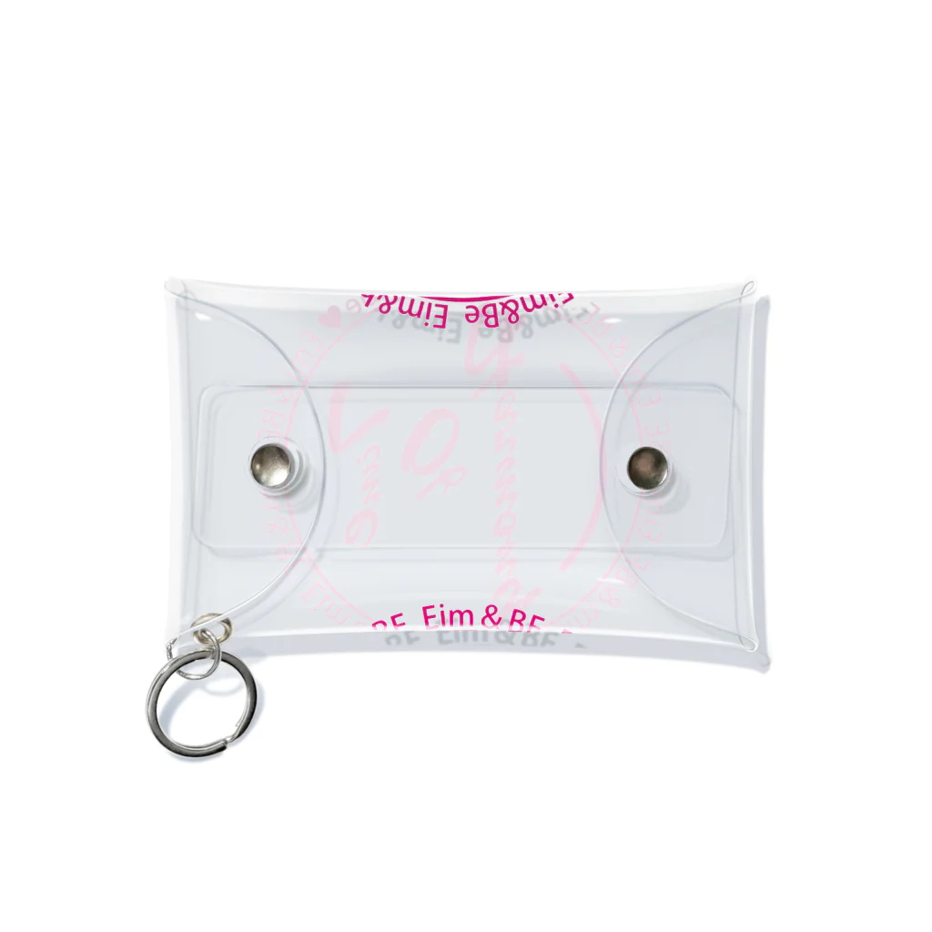 Eim&BeのTime of harmony(ピンクロゴ) Mini Clear Multipurpose Case