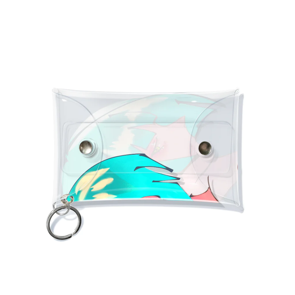 slothのかわいいかっこいい女の子　sloth  Mini Clear Multipurpose Case