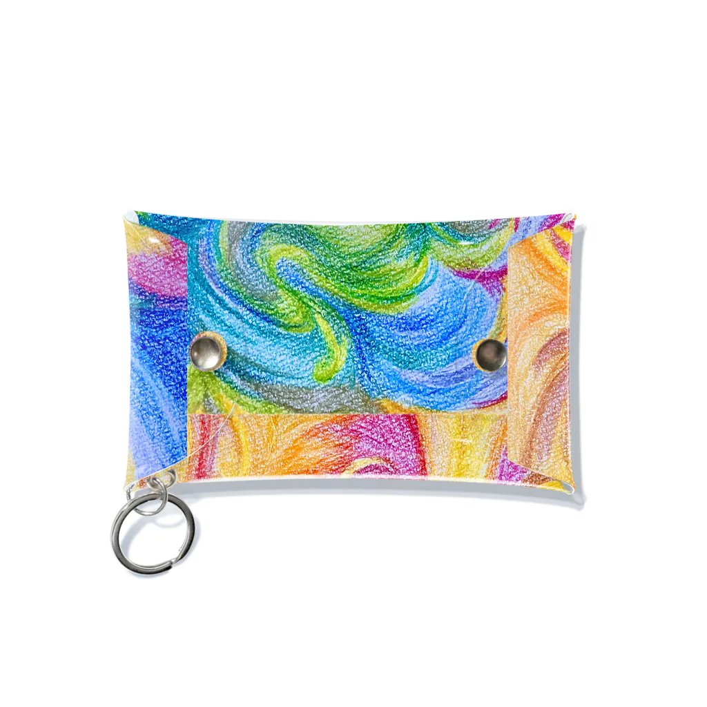 ひよどり書店の彩雲 Mini Clear Multipurpose Case