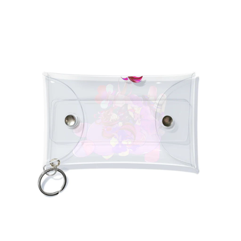 Rimε・●・зstoreのやみかわぷりんちゃん Mini Clear Multipurpose Case