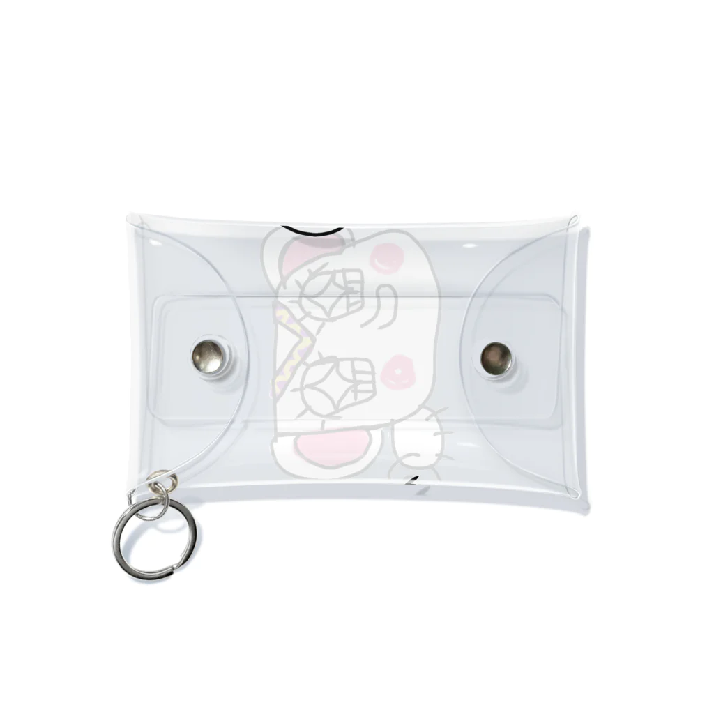 CanDraのガネちゃん♡ Mini Clear Multipurpose Case