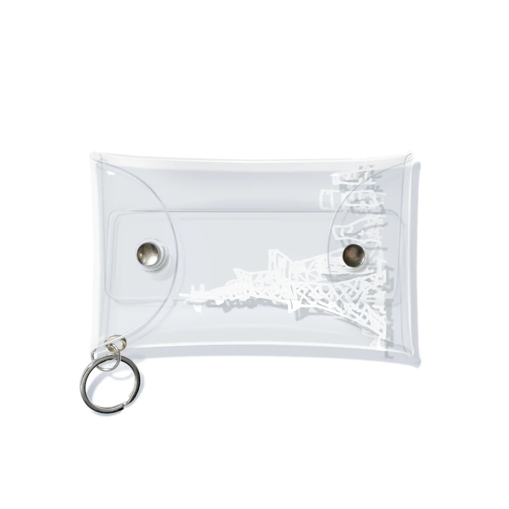 KyochiのTOKYO(白) Mini Clear Multipurpose Case