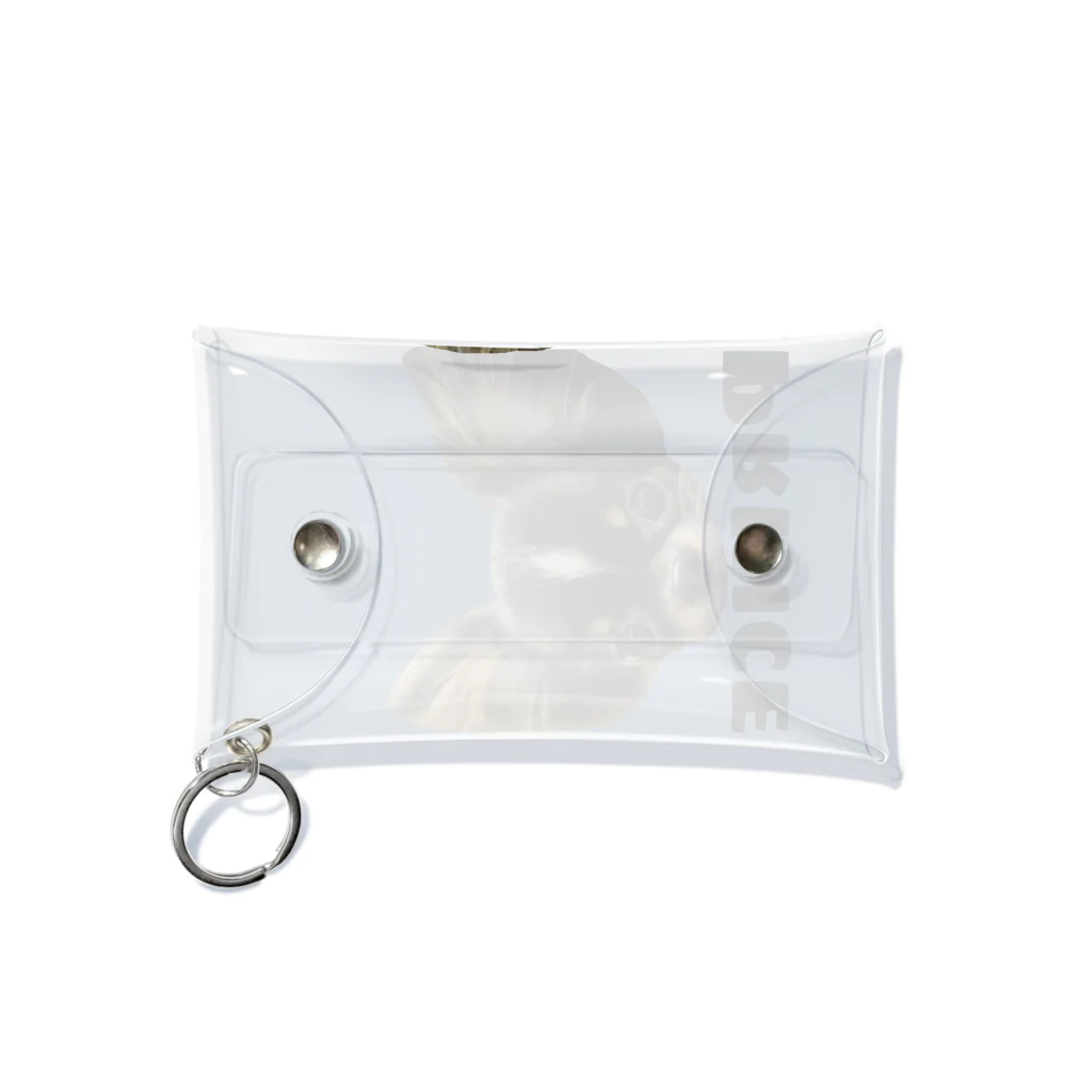 チワワのOWTANのPRINCE  チワワ　ホワイト Mini Clear Multipurpose Case