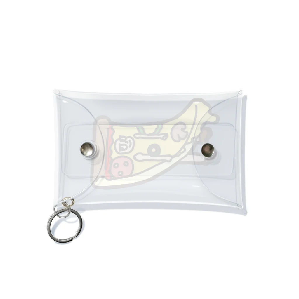 ジンレオナルドのJin who wear pizza. Mini Clear Multipurpose Case