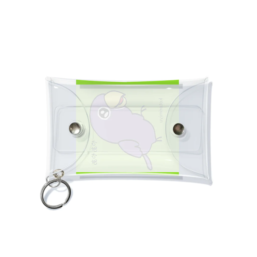 ことりみゆのすみれちゃん Mini Clear Multipurpose Case