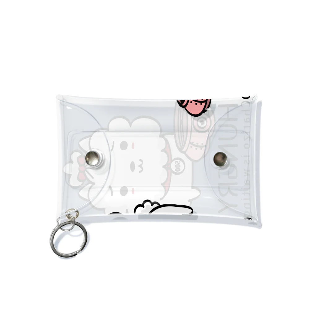 イラスト MONYAAT のCT03　ハングリー♪チャリゾー Mini Clear Multipurpose Case