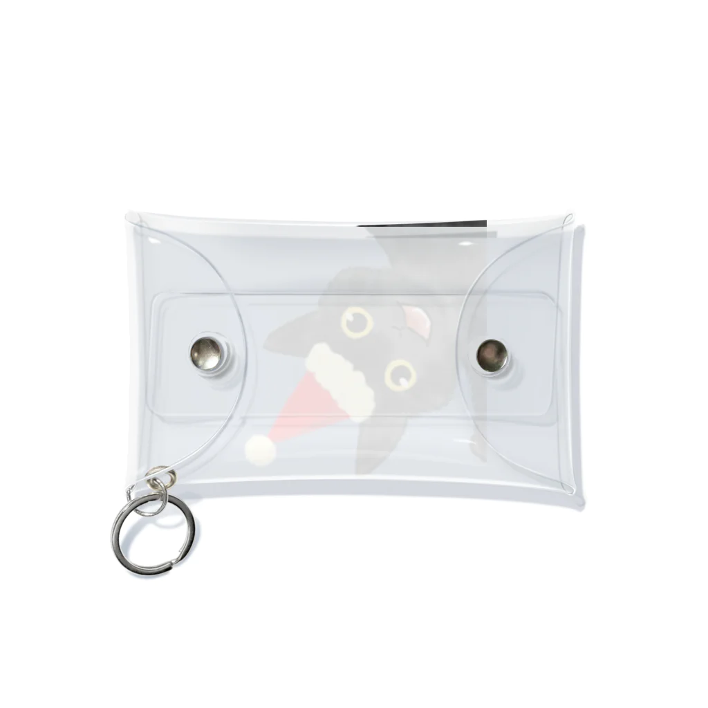 SHOP ベアたんの黒猫のやまとくん Mini Clear Multipurpose Case