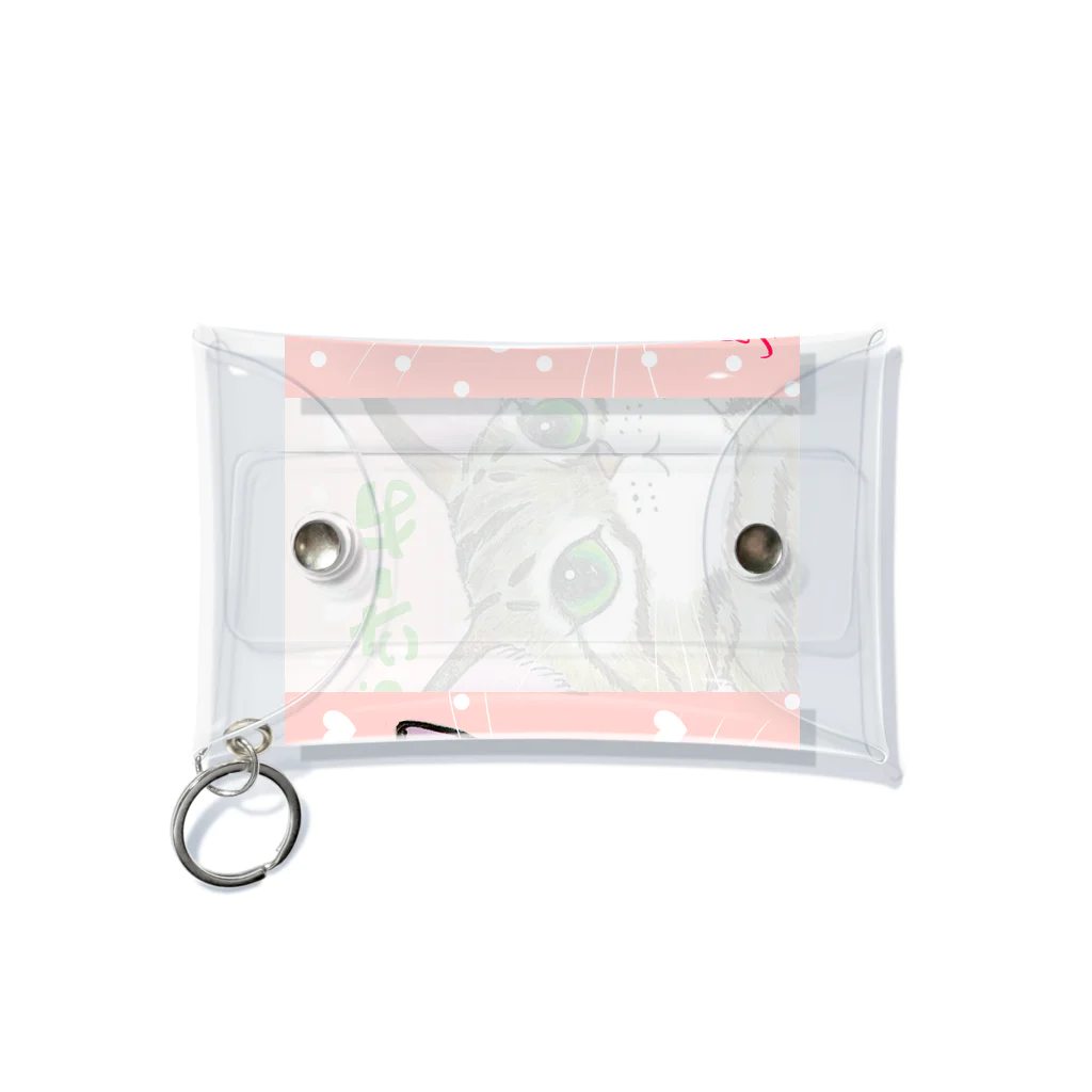 shimaneko megumi（しま猫めぐみ）のみーた Mini Clear Multipurpose Case