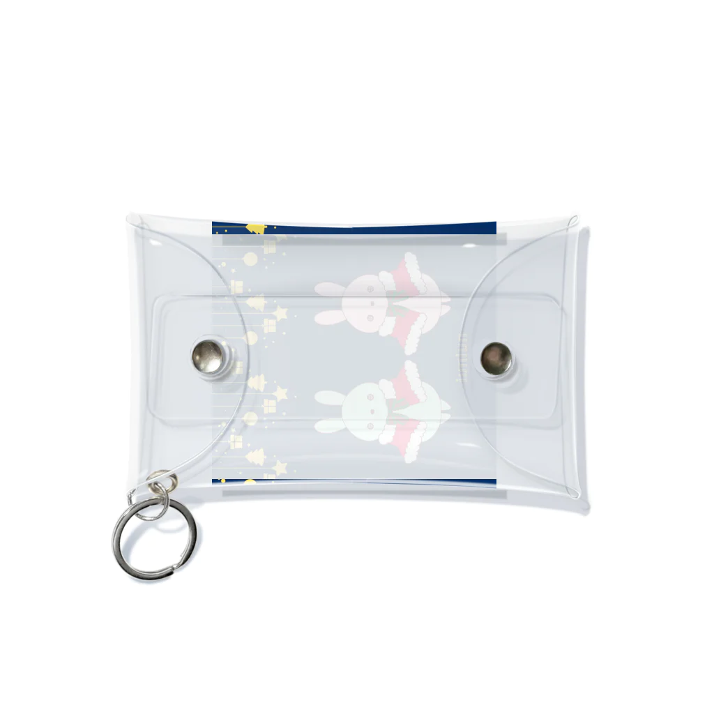 minato_nuinuiのクリスマスnuinui Mini Clear Multipurpose Case