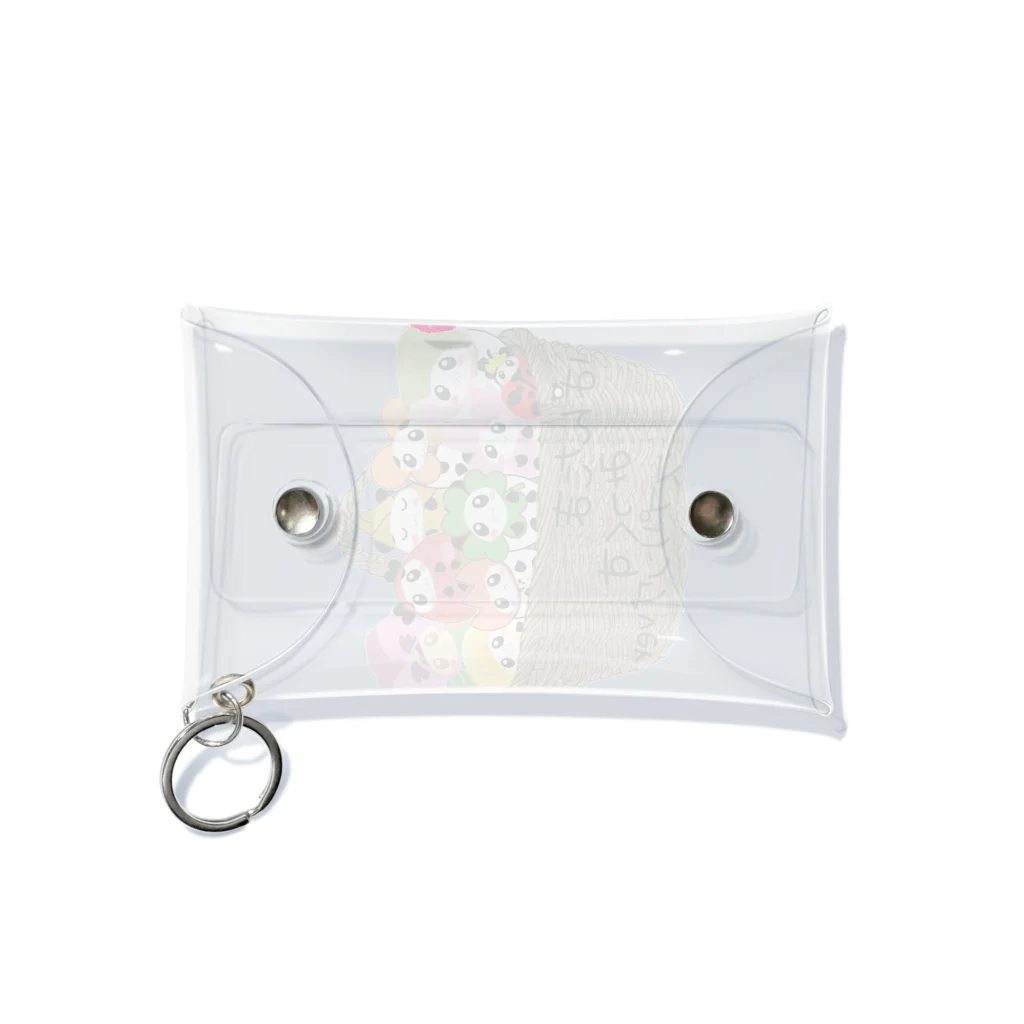 YmMy_shopのぱんたま♡　スプリングver Mini Clear Multipurpose Case