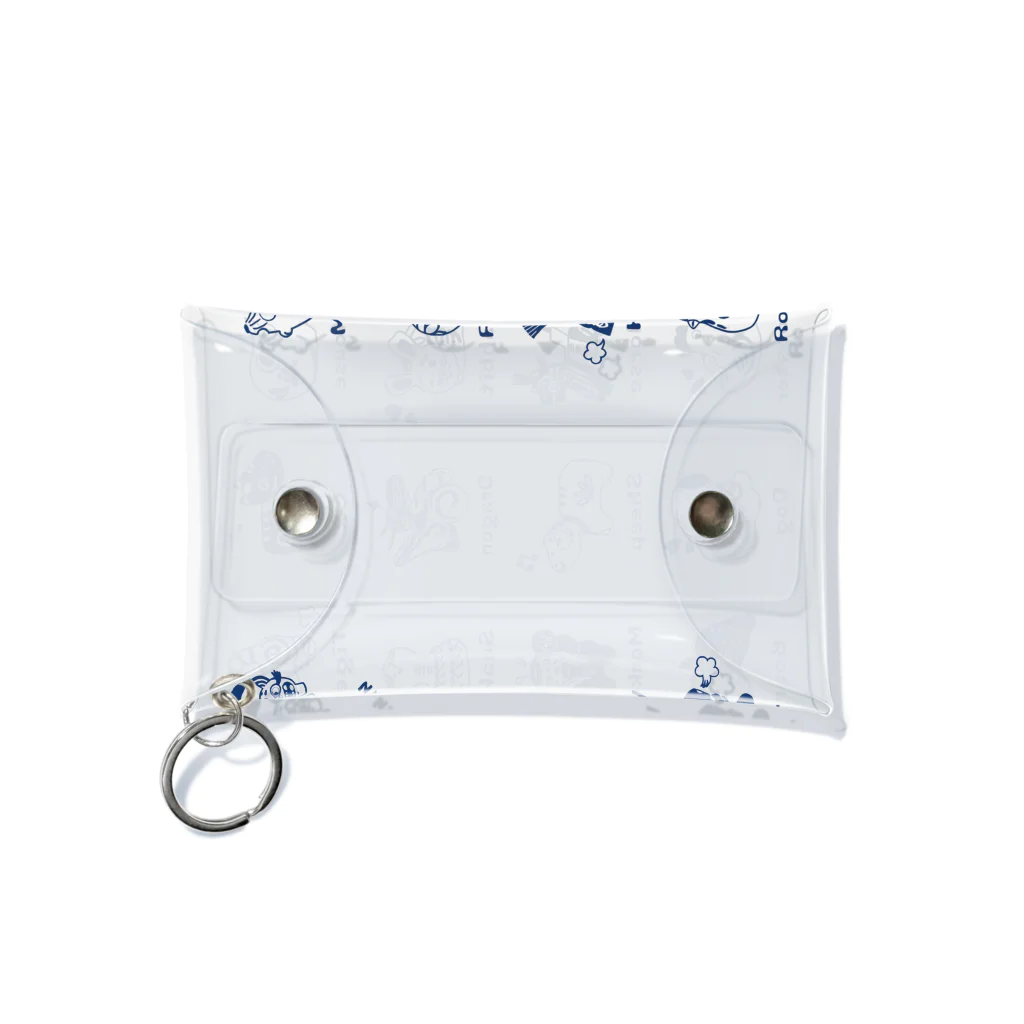 SU-KUのThe Zodiac of Fukushima Mini Clear Multipurpose Case