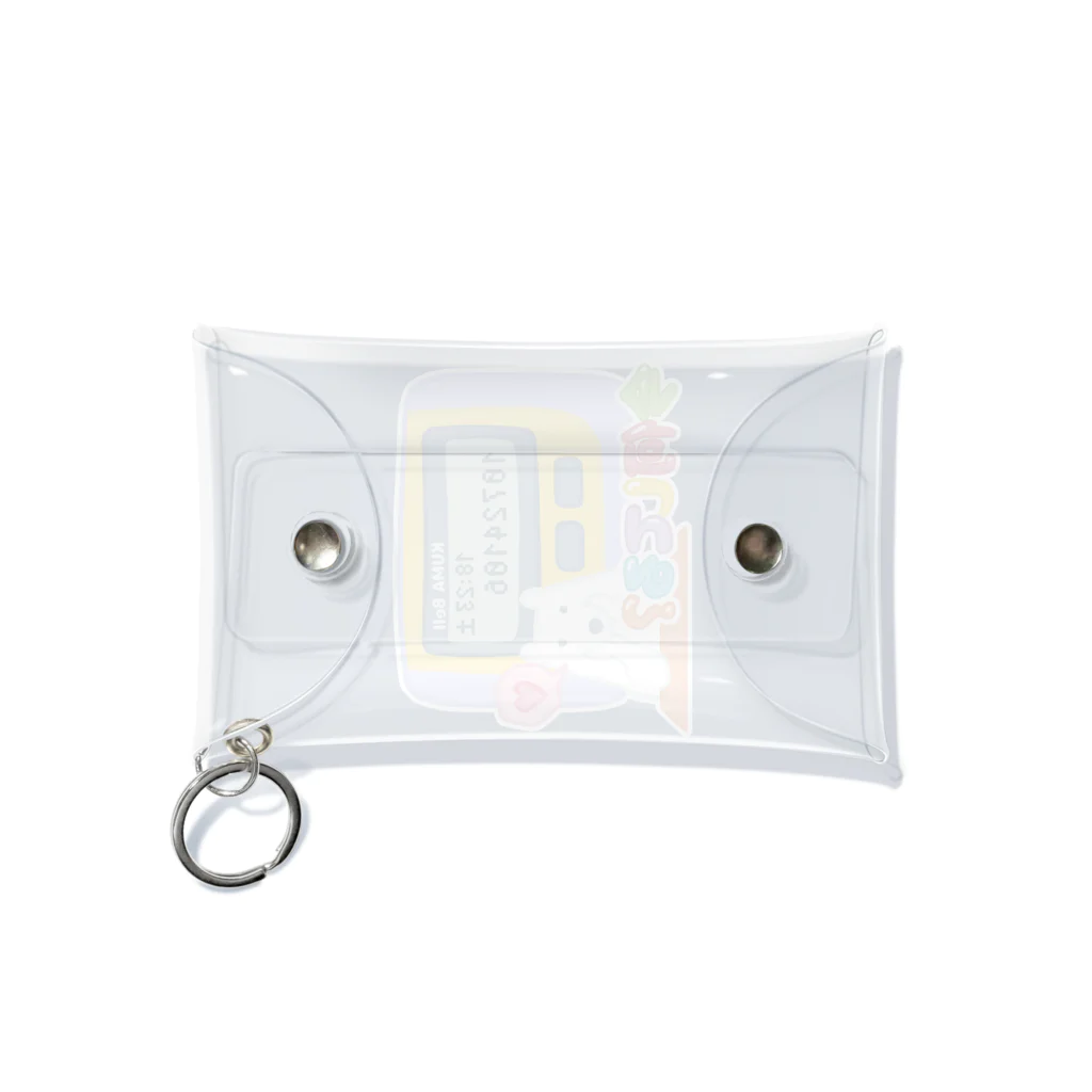 Andiamoのポケベル「今何してる？」 Mini Clear Multipurpose Case