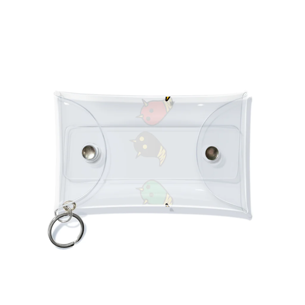 ヨープキャンが気になったのおばけの鬼 雷様ではないよ Mini Clear Multipurpose Case