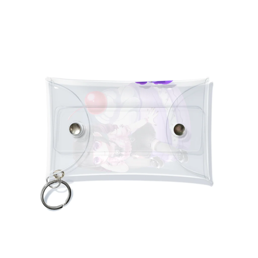 来世の林檎しゃん の美味しく食べてね Mini Clear Multipurpose Case