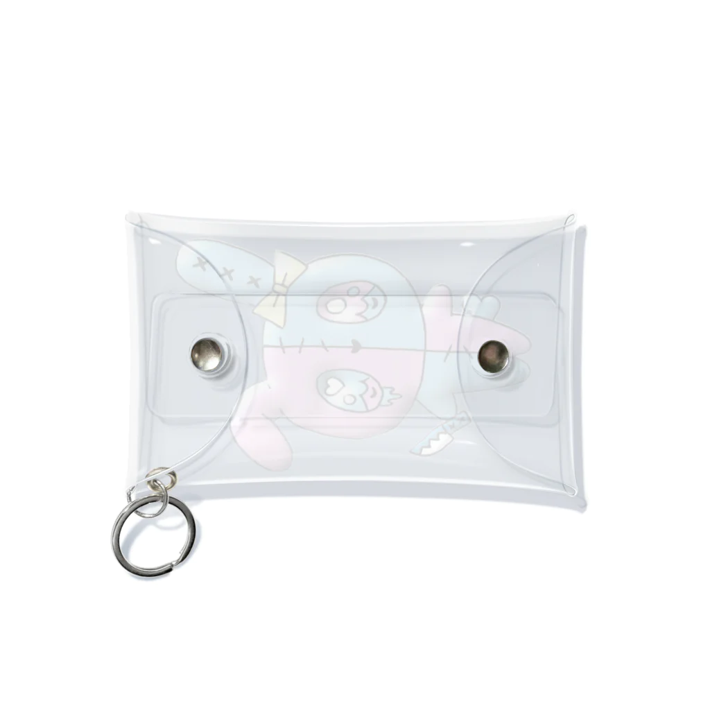 メンがヘラってる人専用🔪🎁のメンヘラうさぎちゃん🐰 Mini Clear Multipurpose Case