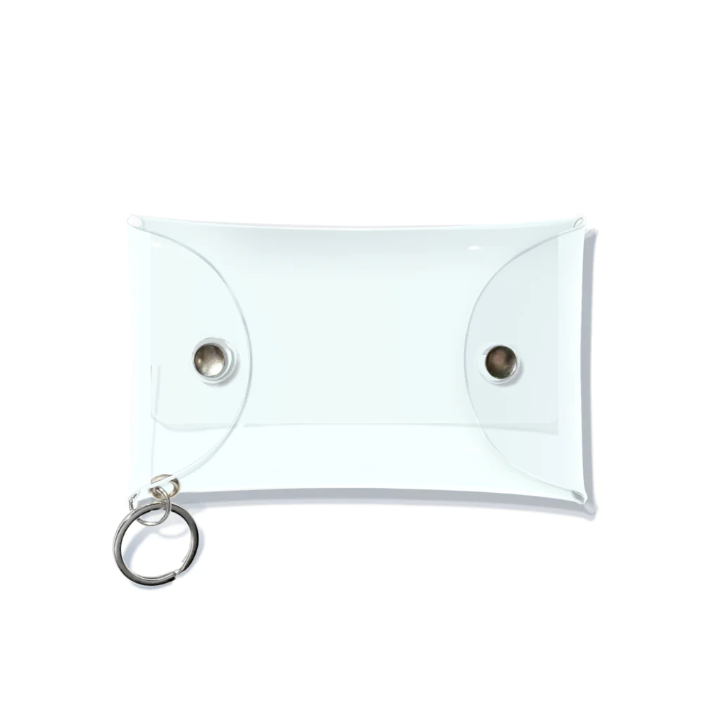 imo-imoのしましまかさ Mini Clear Multipurpose Case
