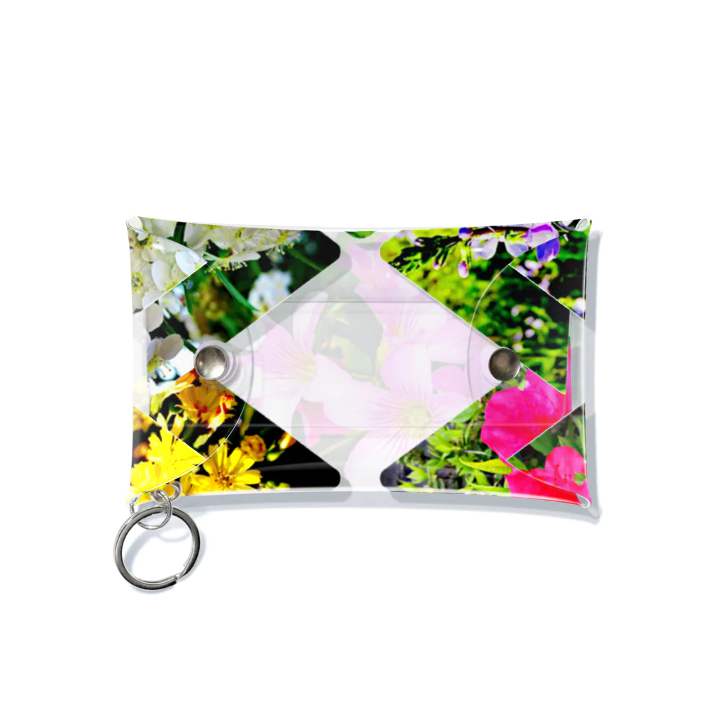 LalaHangeulの野の花シリーズ　X(エックス) Mini Clear Multipurpose Case