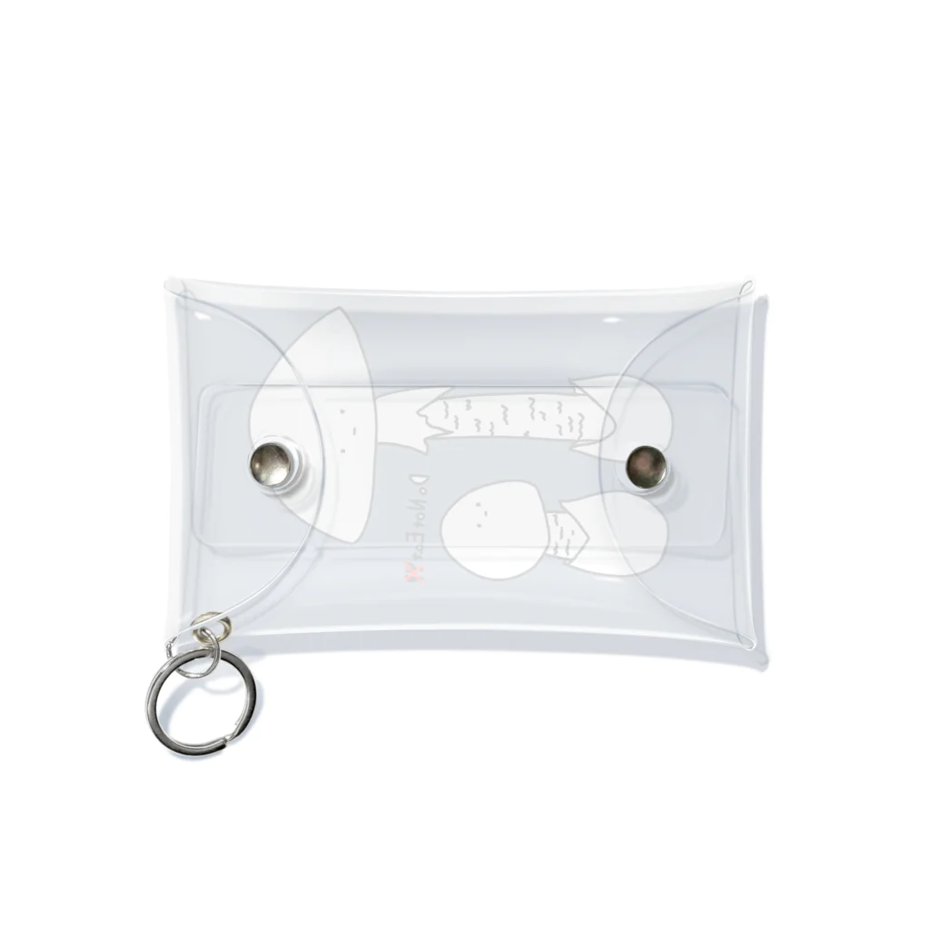 ごまたまきのこのDo Not Eat Mini Clear Multipurpose Case